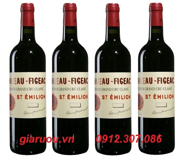 ĐẠI LÝ VANG PHÁP CHATEAU FIGEAC ST EMILION PREMIER GRAND CRU CLASSE