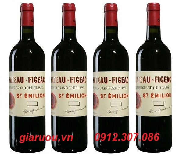 VANG PHÁP CAO CẤP CHATEAU FIGEAC EMILION PREMIER GRAND CRU CLASSE