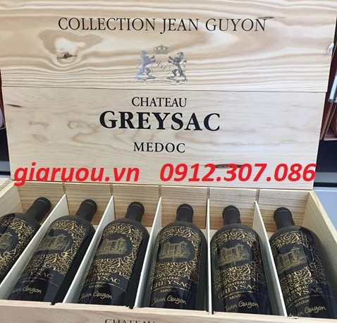 TỔNG ĐẠI LÝ PHÂN PHỐI VANG PHÁP CHATEAU GREYSAC MEDOC JEAN GUYON