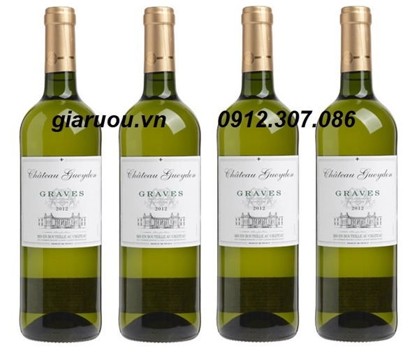 NHÀ CUNG CẤP ĐỘC QUYỀN VANG PHÁP CHATEAU GUEYDON GRAVES TẠI MIỀN BẮC