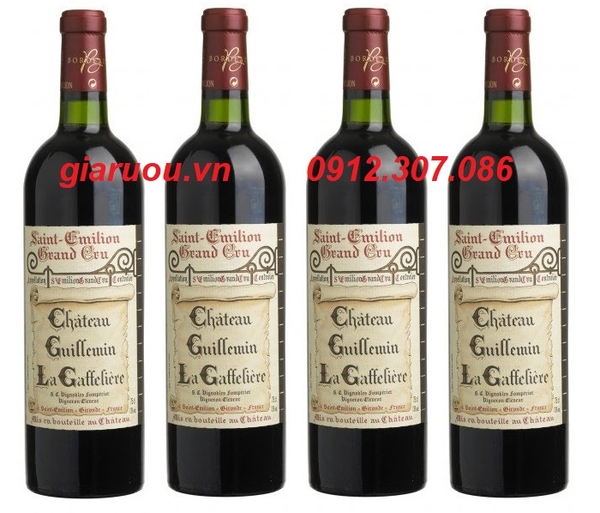 BÁN VANG PHÁP CHATEAU GUILLEMIN LA GAFFELIERE SAINT EMILION GRAND CRU GIÁ RẺ