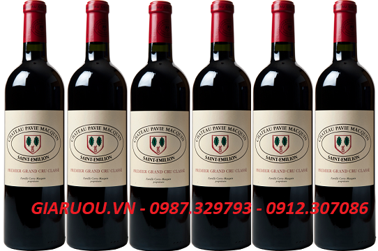 CHATEAU PAVIE MACQUIN SAINT EMILION GRAND CRU CLASSE GIÁ CỰC RẺ