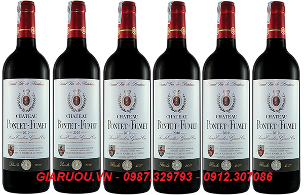 Kết quả hình ảnh cho vang pontet fumet grand cru