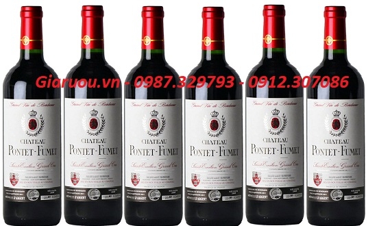 BÁN RƯỢU VANG PHÁP CHATEAU PONTET FUMET 2010 GIÁ RẺ NHẤT