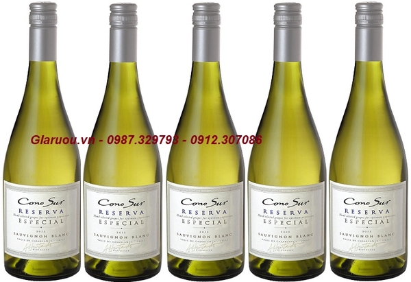 VANG TRẮNG NGON CONO SUR RESERVA ESPECIAL SAUVIGNON BLANC GIÁ 388K