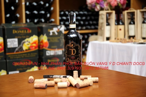 PHÂN PHỐI, BÁN BUÔN VANG Ý D CHIANTI DOCG GIÁ RẺ NHẤT