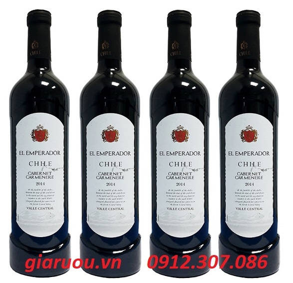 ĐỊA CHỈ BÁN VANG CHILE EL EMPERADOR CABERNET CARMENERE UY TÍN GIÁ RẺ