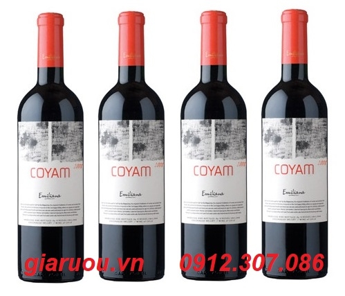 NƠI BÁN VANG CHILE COYAM EMILIANA ƯU ĐÃI GIÁ CỰC TỐT