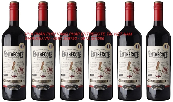 NHÀ PHÂN PHỐI, BÁN BUÔN VANG PHÁP ENTRECOTE GIÁ RẺ NHẤT