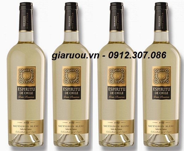 VANG ESPIRITU DE CHILE GRAN RESERVA SAUVIGNON BLANC BÁN RẺ NHẤT