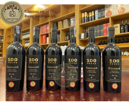 ESSENZA 100 PRIMITIVO DI MANDURIA - RƯỢU NGON GIÁ SIÊU TỐT