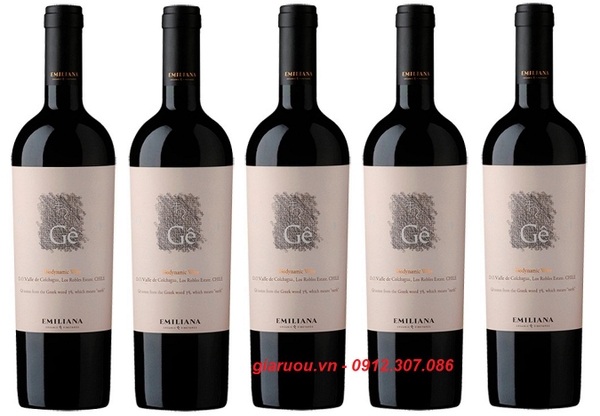 NHÀ PHÂN PHỐI VANG CHILE GÊ ENSAMBLAJE EMILIANA UY TÍN GIÁ RẺ NHẤT