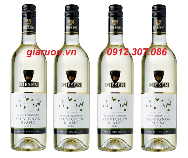 VANG NEW ZEALAND GIESEN SAUVIGNON BLANC - HÀNG CHUẨN GIÁ CỰC TỐT