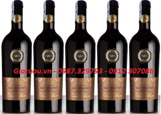 GIÁ RẺ KHI MUA RƯỢU VANG GIORDANO NERO DAVOLA CABERNET SAUVIGNON