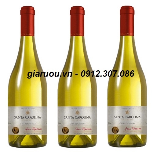 VANG CHILE SANTA CAROLINA GRAN RESERVA CHARDONNAY UỐNG NGON, GIÁ TỐT