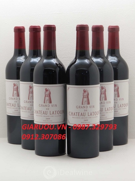 ĐỊA CHỈ BÁN RƯỢU VANG PHÁP CAO CẤP CHATEAU LATOUR GIÁ TỐT NHẤT