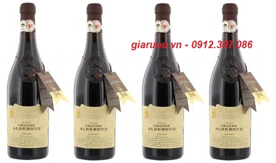 ĐỊA CHỈ BÁN VANG Ý GRANDE ALBERONE ROSSO 94 GIÁ TỐT NHẤT HÀ NỘI