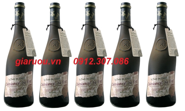 VANG PHÁP LA FIOLE DU PAPE CHATEAUNEUF DU PAPE GIÁ CỰC RẺ - GIARUOU.VN