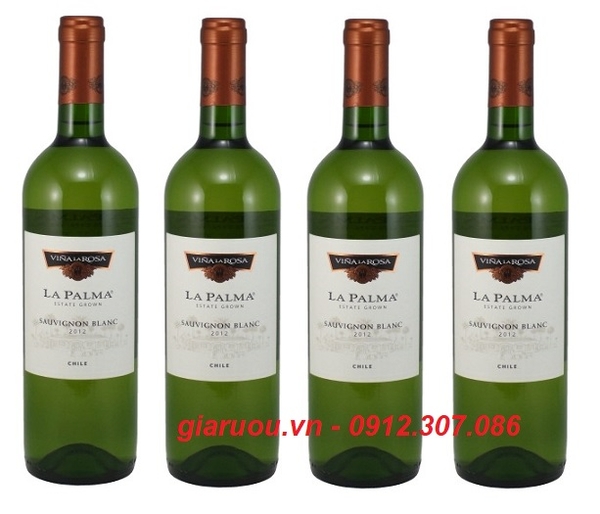 PHÂN PHỐI VANG CHILE LA PALMA SAUVIGNON BLANC GIÁ RẺ NHẤT