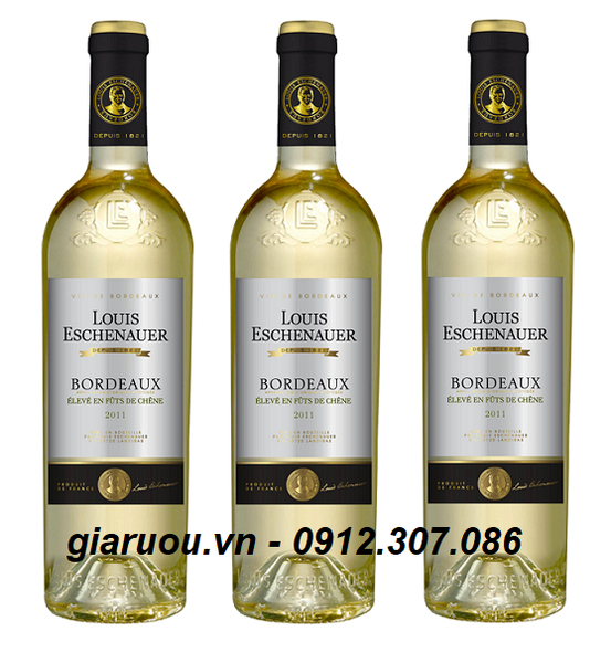 VANG TRẮNG PHÁP LOUIS ESCHENAUER BORDEAUX ELEVE EN FUTS DE CHENE