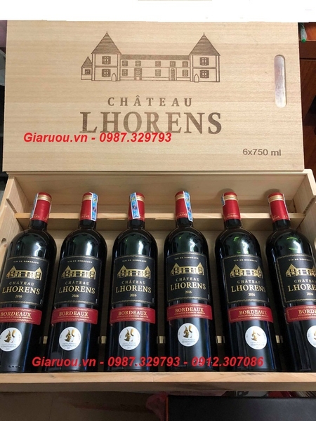 ĐỊA CHỈ BÁN RƯỢU VANG PHÁP CHATEAU LHORENS BORDEAUX GIÁ RẺ NHẤT