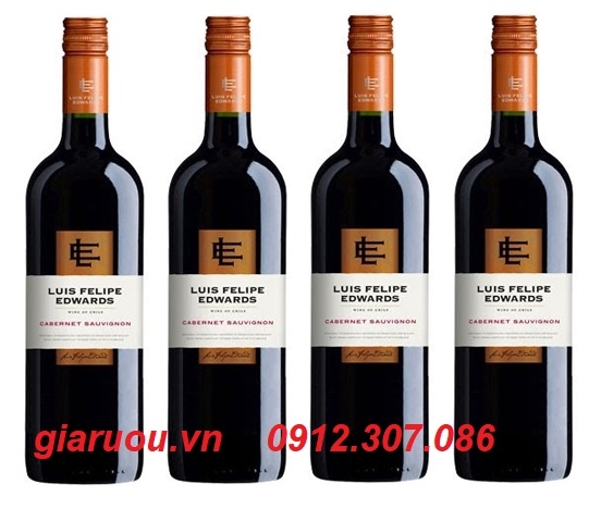 CUNG CẤP VANG CHILE LUIS FELIPE EDWARDS CABERNET SAUVIGNON GIÁ RẺ NHẤT