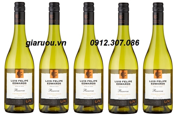 VANG CHILE LUIS FELIPE EDWARDS RESERVA CHARDONNAY UỐNG NGON GIÁ CỰC RẺ