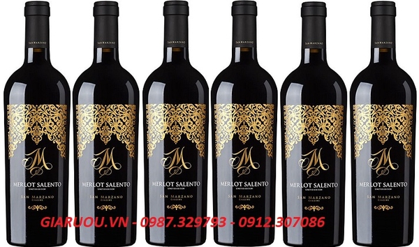 PHÂN PHỐI RƯỢU VANG Ý M MERLOT SALENTO GIÁ RẺ TẠI HÀ NỘI VÀ TP HỒ CHÍ MINH