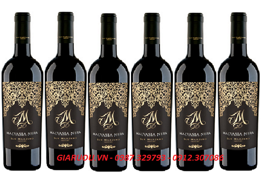 GIÁ RƯỢU VANG Ý M MALVASIA NERA RẺ NHẤT