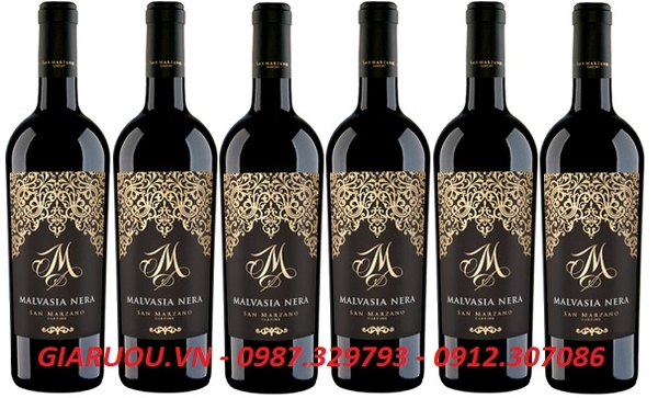 ĐỊA CHỈ BÁN VANG M MALVASIA NERA GIÁ RẺ NHẤT