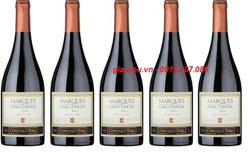 BÁN BUÔN GIÁ TỐT NHẤT VANG CHILE MARQUES CASA CONCHA SYRAH