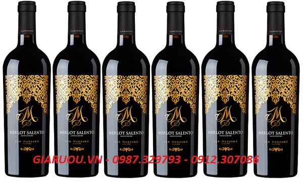 PHÂN PHỐI VANG Ý MERLOT SALENTO GIÁ RẺ NHẤT THỊ TRƯỜNG