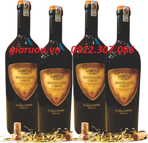 VANG Ý MONTEPULCIANO GIÁ CỰC TỐT DÙNG CHO CÁC LOẠI TIỆC, HỘI NGHỊ