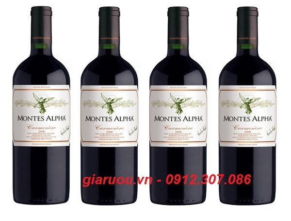 TỔNG ĐẠI LÝ VANG CHILE MONTES ALPHA CARMENERE