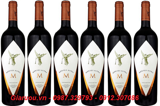 GIÁ RƯỢU VANG MONTES ALPHA M RẺ NHẤT 2.090K
