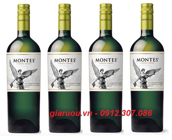 VANG CHILE MONTES CLASSIC SERIES SAUVIGNON BLANC CHÍNH HÃNG
