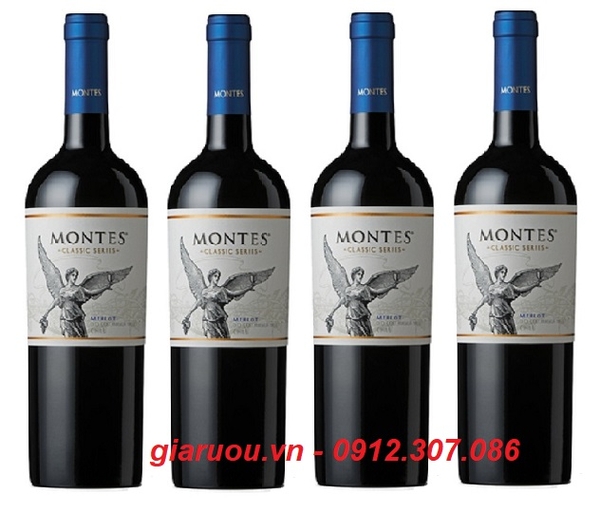 VANG CHILE MONTES CLASSIC SERIES MERLOT BÁN RẺ NHẤT