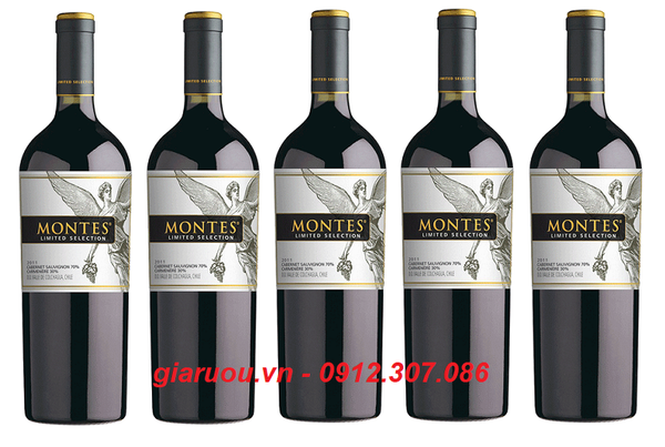 CUNG CẤP VANG CHILE MONTES LIMITED SELECTION CABERNET SAUVIGNON GIÁ RẺ NHẤT
