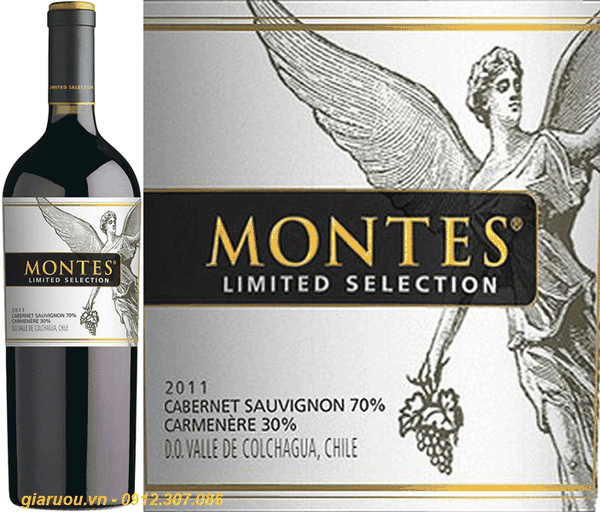 RƯỢU VANG CHILE MONTES LIMITED SELECTION CABERNET SAUVIGNON CARMENERE GIÁ TỐT NHẤT TẠI HÀ NỘI