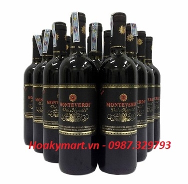 BÁN BUÔN RƯỢU VANG NGỌT Ý MONTEVERDI DOLCE NOVELLA Ở HÀ NỘI