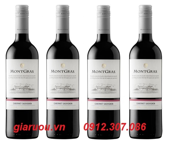 VANG CHILE MONTGRAS CABERNET SAUVIGNON ƯU ĐÃI GIÁ CỰC RẺ