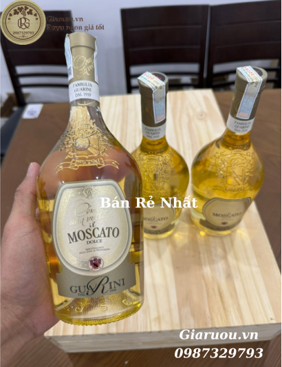 TỔNG ĐẠI LÝ BÁN VANG NGỌT MOSCATO GUARINI GIÁ RẺ NHẤT