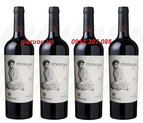 TỔNG ĐẠI LÝ PHÂN PHỐI VANG CHILE MOUSAI S SHIRAZ TẠI MIỀN BẮC