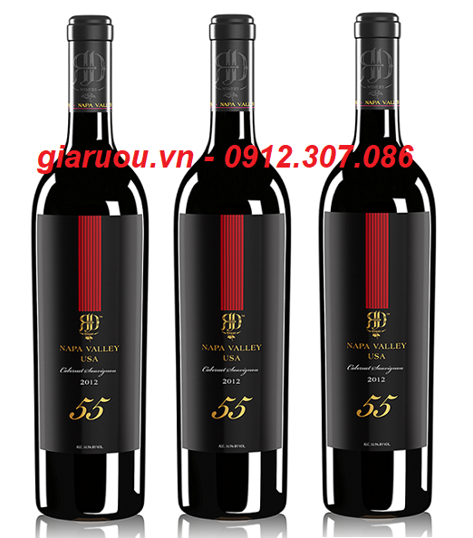 BÁN BUÔN RƯỢU VANG MỸ NAPA VALLEY 55 CABERNET SAUVIGNON GIÁ RẺ NHẤT