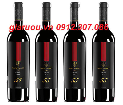 RƯỢU VANG MỸ NAPA VALLEY 55 MERLOT GIÁ TỐT NHẤT TẠI GIARUOU.VN