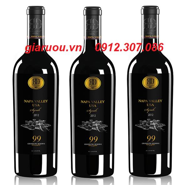 RƯỢU VANG MỸ NAPA VALLEY 99 SYRAH MUA Ở ĐÂU GIÁ RẺ NHẤT