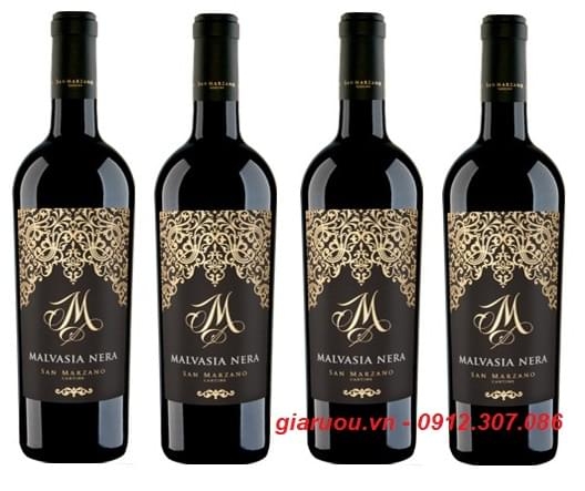 TỔNG ĐẠI LÝ VANG Ý M MALVASIA NERA TẠI HÀ NỘI