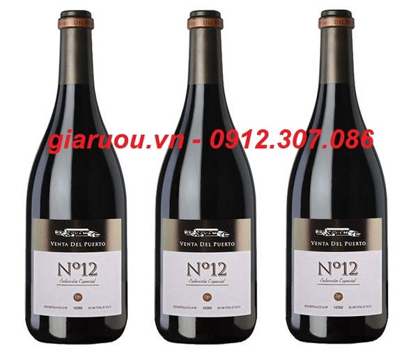 RƯỢU VANG TÂY BAN NHA No12 VENTA DEL PUERTO UỐNG NGON GIÁ CỰC TỐT