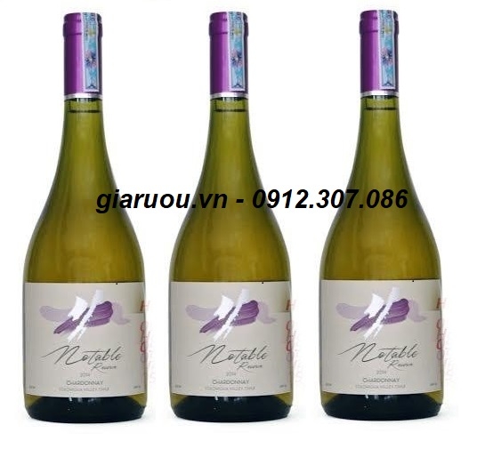 VANG CHILE NOTABLE RESERVA CHARDONNAY MUA Ở ĐÂU GIÁ TỐT NHẤT