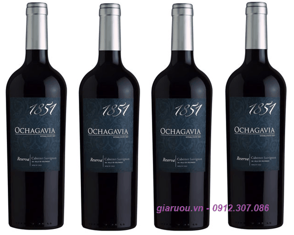 BÁN VANG OCHAGAVIA 1851 RESERVA CABERNET SAUVIGNON GIÁ RẺ NHẤT